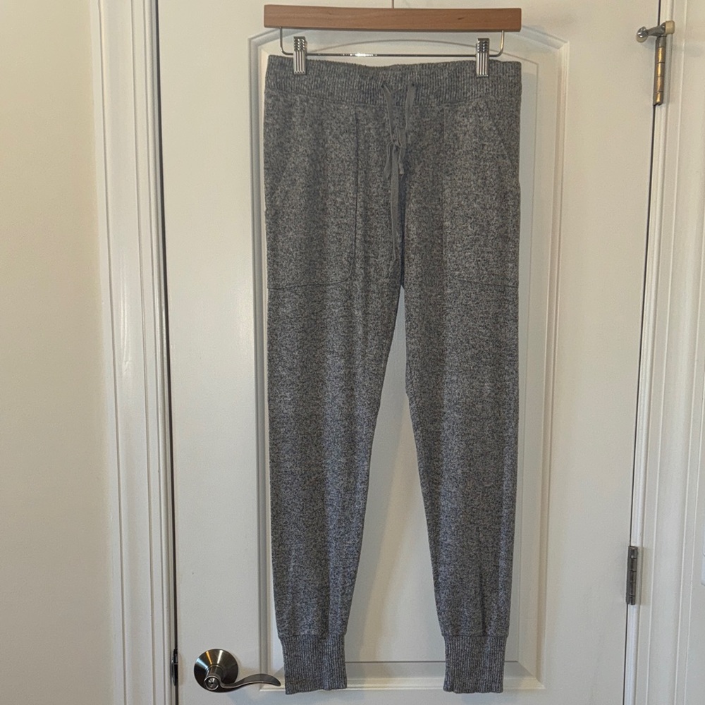 Soft Joie Heathered Gray Joggers